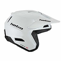 [해외]HEBO Zone Pro Monocolor 오픈 페이스 헬멧 9141237036 White
