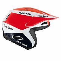 [해외]HEBO Zone Pro 팀 오픈 페이스 헬멧 9141237040 White