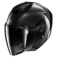 [해외]샤크 RS Jet 풀 Carbon 오픈 페이스 헬멧 9140714603 Glossy Carbon