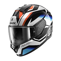 [해외]샤크 Ridill 2 Apex 풀페이스 헬멧 9140941871 Black / White / Blue