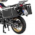 [해외]투라텍 ZEGA Pro And-Black 38/45L Stainless Steel Black Rack Honda CRF1000L Africa Twin 2015-2017 사이드 케이스 세트 9141190419 Black / Silver