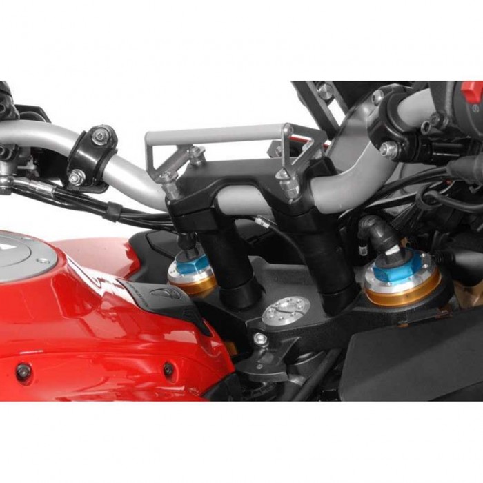 [해외]투라텍 20mm Type 33 Ducati Multistrada 1260/Multistrada 1200 2014 핸들바 라이저 9141189794 Black