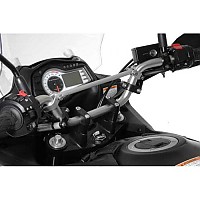 [해외]투라텍 30mm Suzuki DL 650/V-Strom 650/DL1000/KTM LC4 핸들바 라이저 9141189800 Black