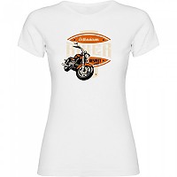 [해외]KRUSKIS Biker Enthusiasm 반팔 티셔츠 9141047902 White