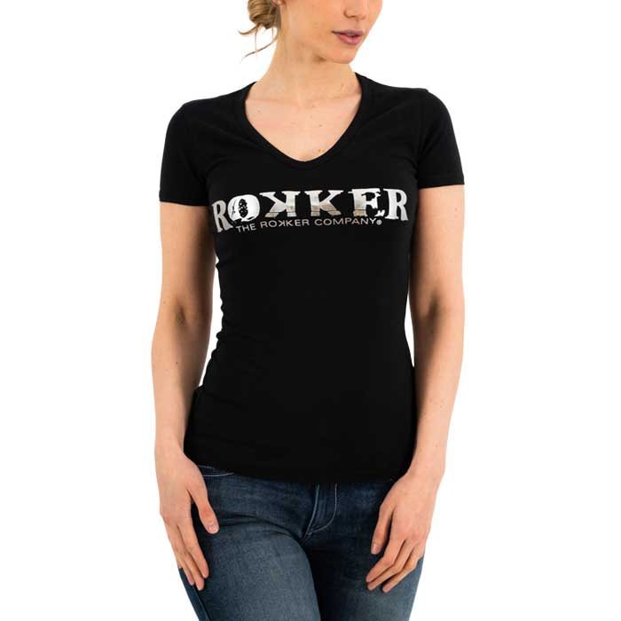 [해외]ROKKER Logo 반팔 티셔츠 9140913169 Black