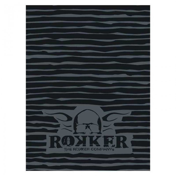 [해외]ROKKER 로고 Stripes 넥워머 9140913171 Black