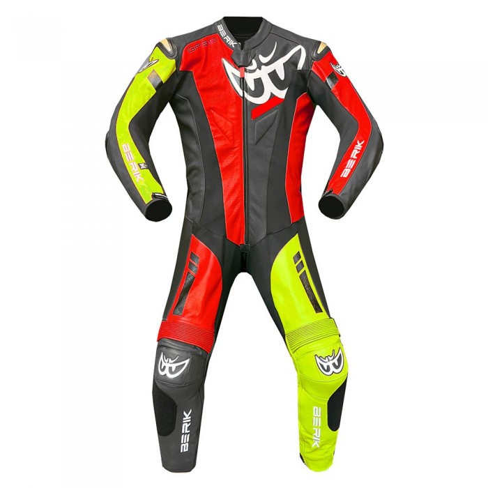 [해외]BERIK GP3 Magnesium 오토바이 가죽 수트 9141029310 Black / Red / Fluo Yellow / Fluo Green / White