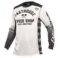 [해외]FASTHOUSE Grindhouse asher 긴팔 티셔츠 9141270755 White / Black