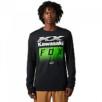 [해외]FOX RACING LFS X Kawi 긴팔 티셔츠 9140413134 Black