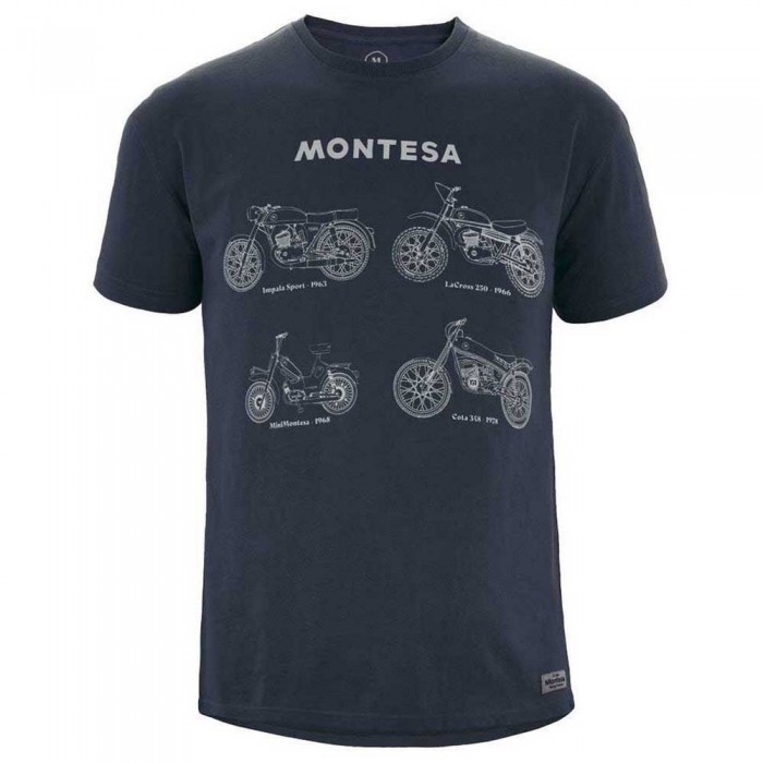 [해외]MONTESA All Range 반팔 티셔츠 9141237051 Blue