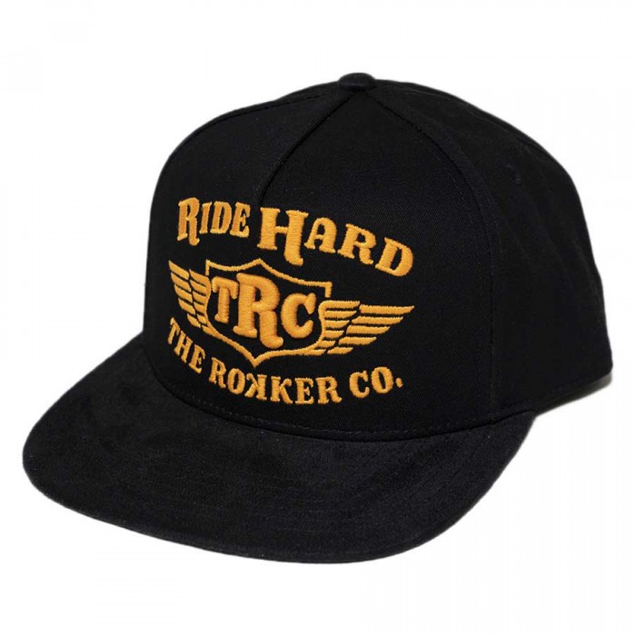 [해외]ROKKER Ride Hard 모자 9140913247 Black / Black