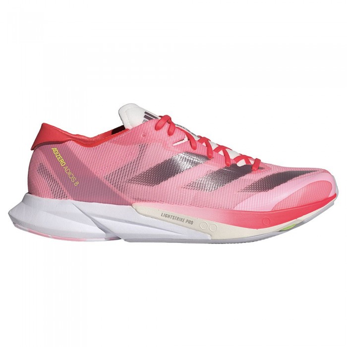 [해외]아디다스 Adizero Adios 8 러닝화 6141097161 Pink Spark / Aurora Met / Solar Red