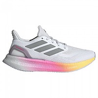 [해외]아디다스 Pureboost 5 러닝화 6141113349 Ftwr White / Silver Met / Spark