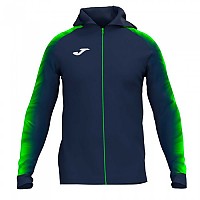 [해외]조마 Elite XI 풀지퍼 스웨트셔츠 6141261704 Navy / Fluor Green