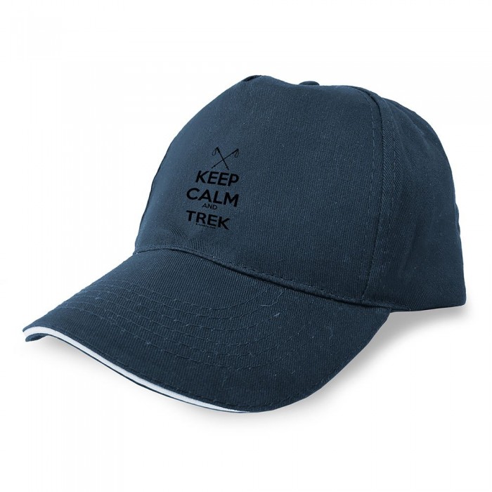 [해외]KRUSKIS Keep Calm And Trek 모자 6139810051 Marine Blue