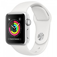 [해외]APPLE Watch Series 3 GPS 38 mm 3137345704 Silver / White