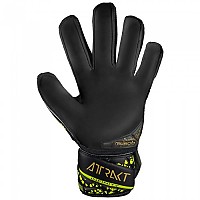 [해외]로이쉬 Attrakt Infinity Finger Support 주니어 골키퍼 장갑 3140928744 Black / Gold / Yellow / Black