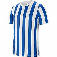 [해외]나이키 Dri Fit Division 4 Striped 반팔 티셔츠 3140109168 White / Royal Blue / Black