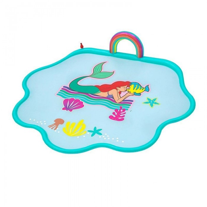 [해외]BESTWAY Disney Little Mermaid 스프링클러가 달린 물놀이 매트 6141198966 Blue / Multicolor