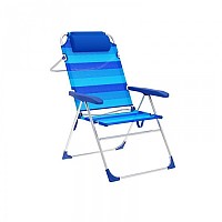 [해외]MARBUENO SUMMER 67x66x99 cm 접이식 의자 5단계 6141200756 Blue / Navy