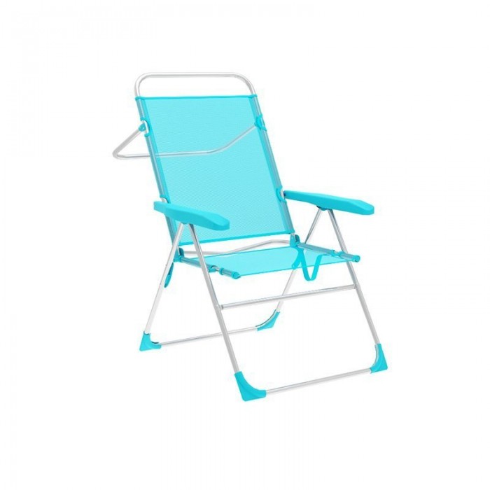 [해외]MARBUENO SUMMER 59x61x97 cm 접이식 의자 5단계 6141200714 Turquoise