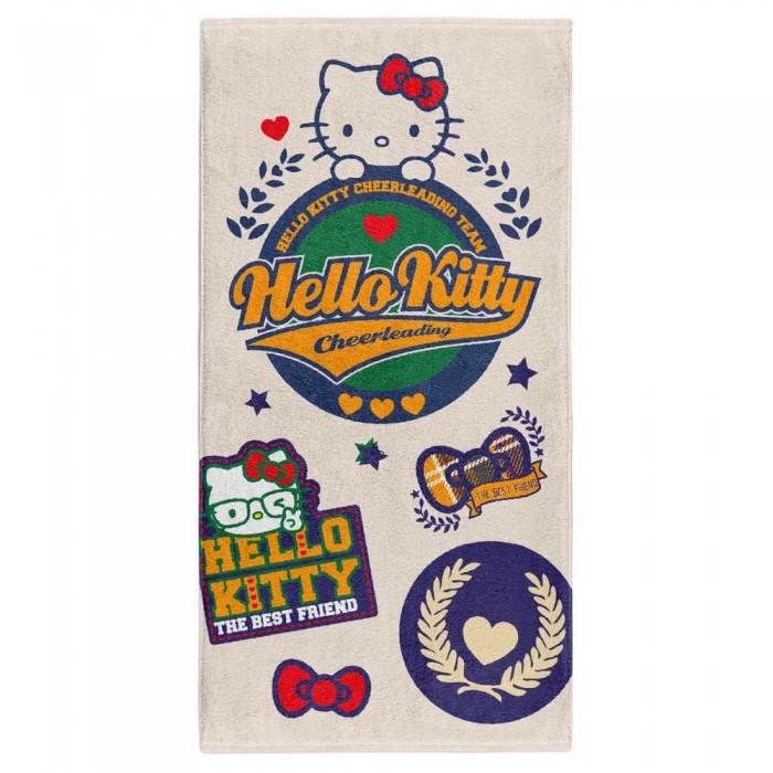 [해외]OTSO Hello Kitty Cheerleading 수건 6141202944 Light Brown