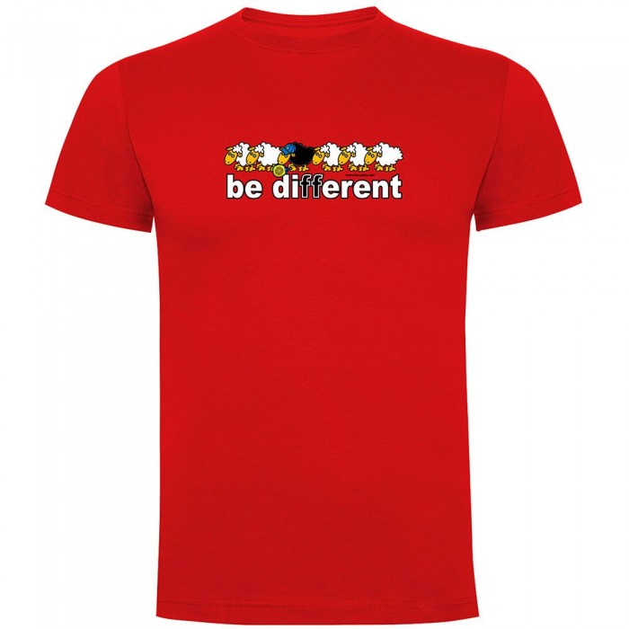 [해외]KRUSKIS Be Different Padel 반팔 티셔츠 12141146686 Red