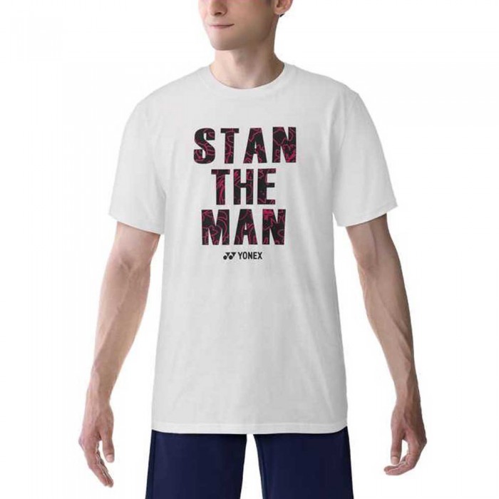 [해외]요넥스 Stan The Man 반팔 티셔츠 12139995490 White