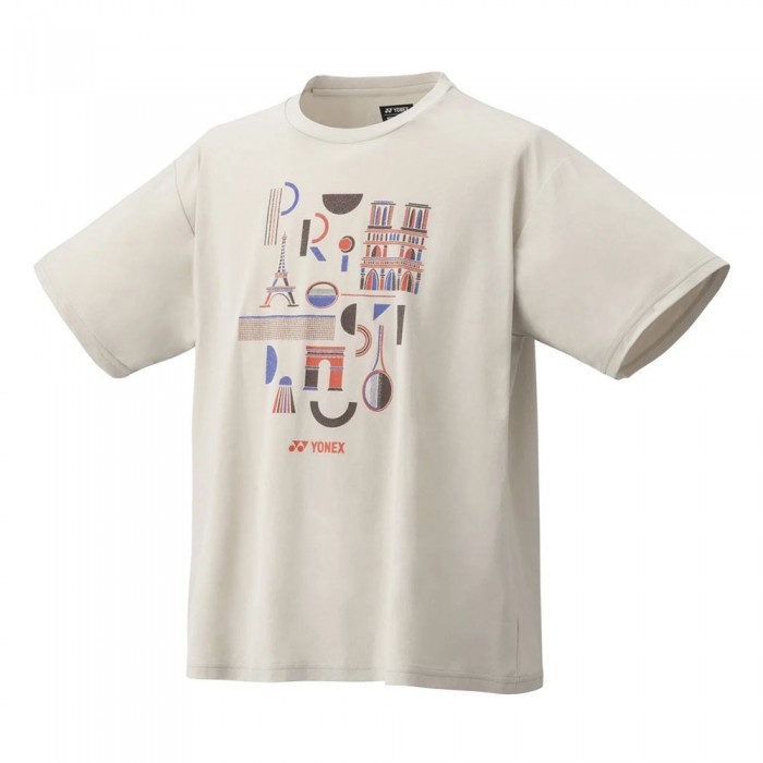 [해외]요넥스 Paris 2024 반팔 티셔츠 12140841410 Oatmeal