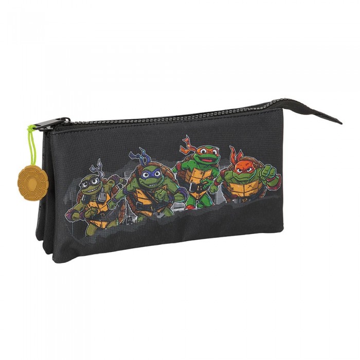 [해외]SAFTA Tortugas Ninja Triple 연필통 14141104653 Multicolor