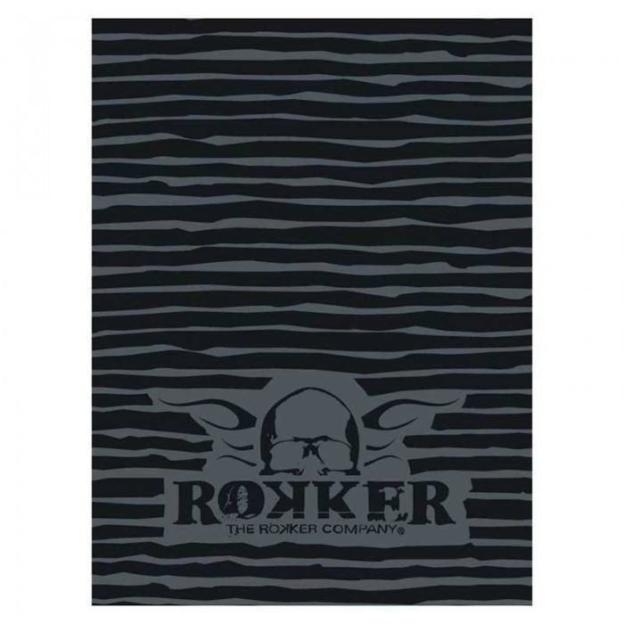 [해외]ROKKER Logo Stripes 넥워머 14140913171 Black