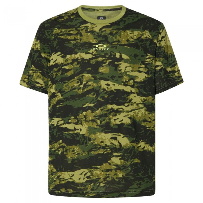 [해외]오클리 APPAREL Bark New 반팔 티셔츠 14140752849 Tiger Camo Green