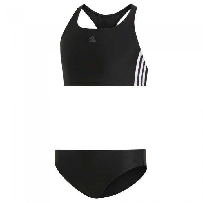 [해외]아디다스 Infinitex Fitness 3 Stripes 비키니 15137040648 Black / White