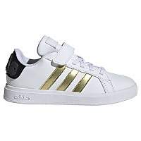 [해외]아디다스 Star Wars Grand Court 2.0 EL C 운동화 15140547092 Ftwr White / Gold Met. / Core Black