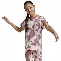 [해외]아디다스 Future Icons Camo Printed 반팔 티셔츠 15141050264 Preloved Crimson / Sandy Pink / White