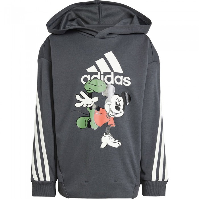 [해외]아디다스 Disney Mickey Mouse 후드티 15141081757 Carbon / Off White / Bright Red