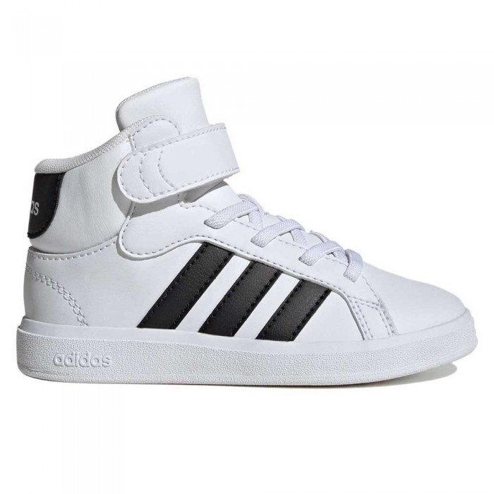 [해외]아디다스 Grand Court Mid 운동화 15141097371 Ftwr White / Core Black / Ftwr White