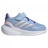 [해외]아디다스 Runfalcon 5 아기 신발 15141097456 Glow Blue / Silver Met / Clear Pink