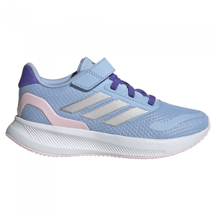 [해외]아디다스 Runfalcon 5 운동화 15141097474 Glow Blue / Silver Met / Clear Pink