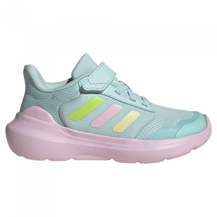 [해외]아디다스 Tensaur Run 3.0 EL 운동화 15141097505 Semi Flash Aqua / Orange Tint / Clear Pink