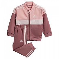 [해외]아디다스 Tiberio 3 Stripes Colorblock Shiny 유아 운동복 15141129491 Semi Pink Spark / Sandy Pink / Preloved Crimson