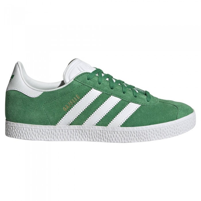 [해외]아디다스 ORIGINALS Gazelle 주니어 운동화 15141097722 Green / Ftwr White / Gold Met