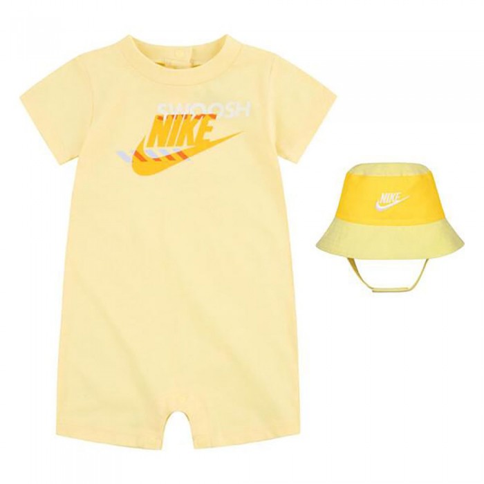[해외]나이키 KIDS 아기 반팔 바디 Set NSW Pe 15140365589 Soft Yellow