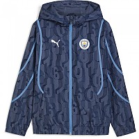 [해외]푸마 Manchester City FC Prematch Junior 후드티 15140940186 Inky Blue / Team Light Blue