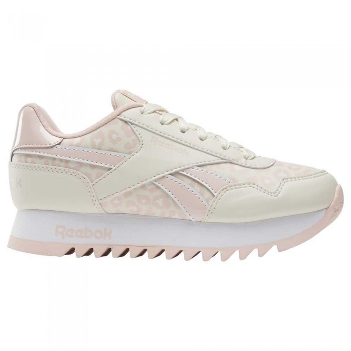 [해외]리복 Royal CL Jog Platform 운동화 15140899507 Alabaster / Possibly Pink F23-R / Footwear White