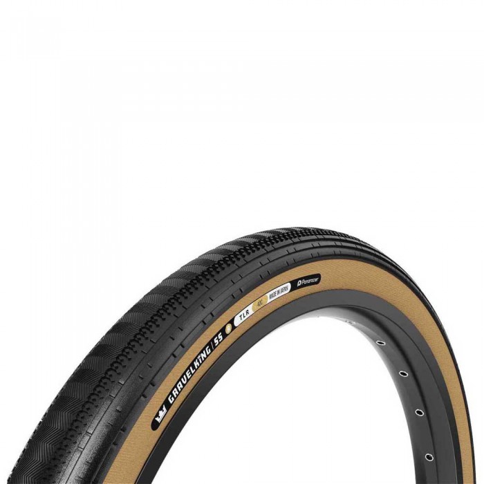 [해외]PANARACER Gravelking Semislick R Tubeless 700C x 40 자갈 타이어 1141016701 Amber