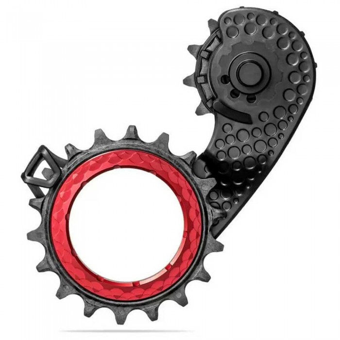 [해외]ABSOLUTE BLACK 세라믹 베어링이 있는 변속기 걸이 HollowCage Shimano Dura Ace 9100/Ultegra 8000 1138345652 Red