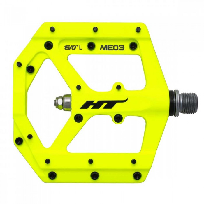 [해외]HT COMPONENTS ME03 EVO+ 페달 1141063348 Neon Yellow