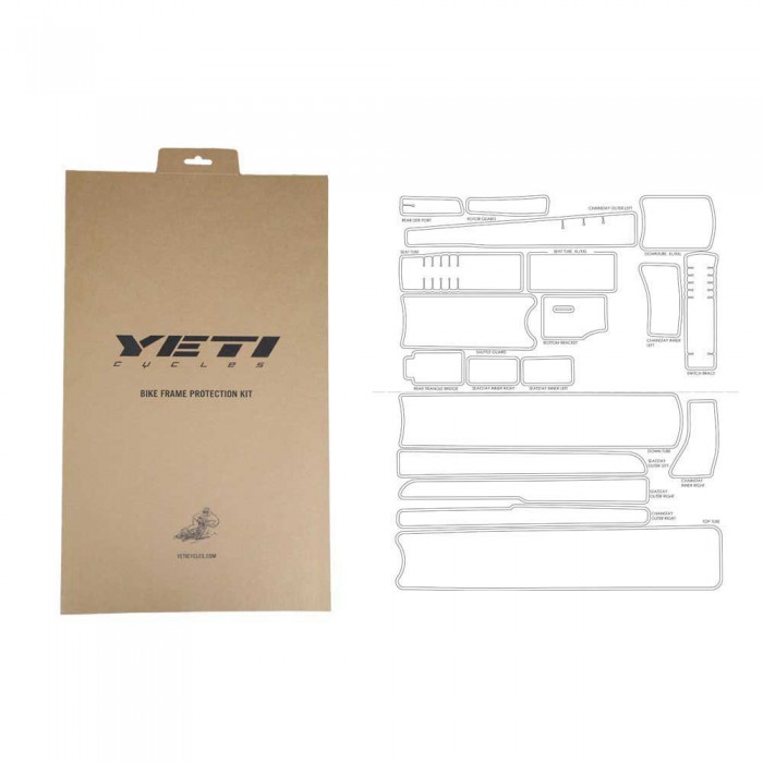 [해외]Yeti Cycle SB120/130/140/160 Nylon 프레임 보호 키트 1141185443 Black