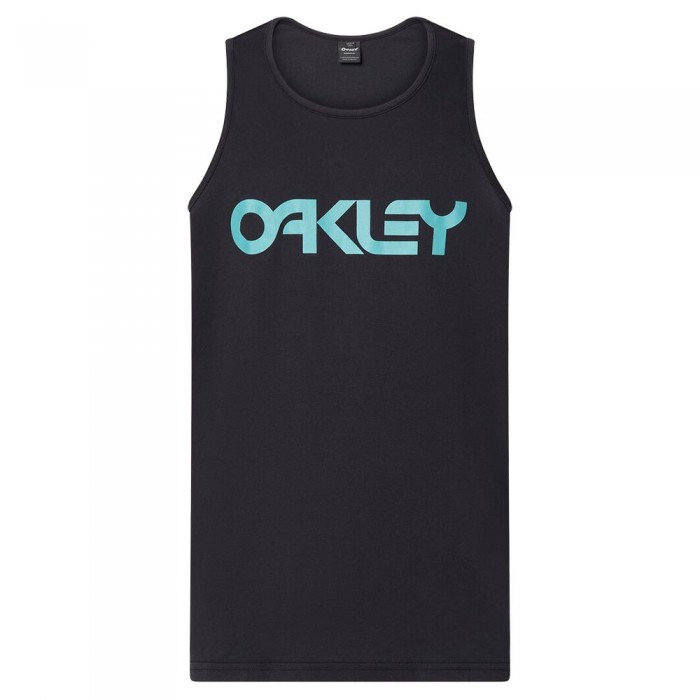 [해외]오클리 APPAREL Mark 3 민소매 티셔츠 1140753165 Black / Teal Blue